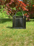 Metropolitan Tote in Emerald snake print