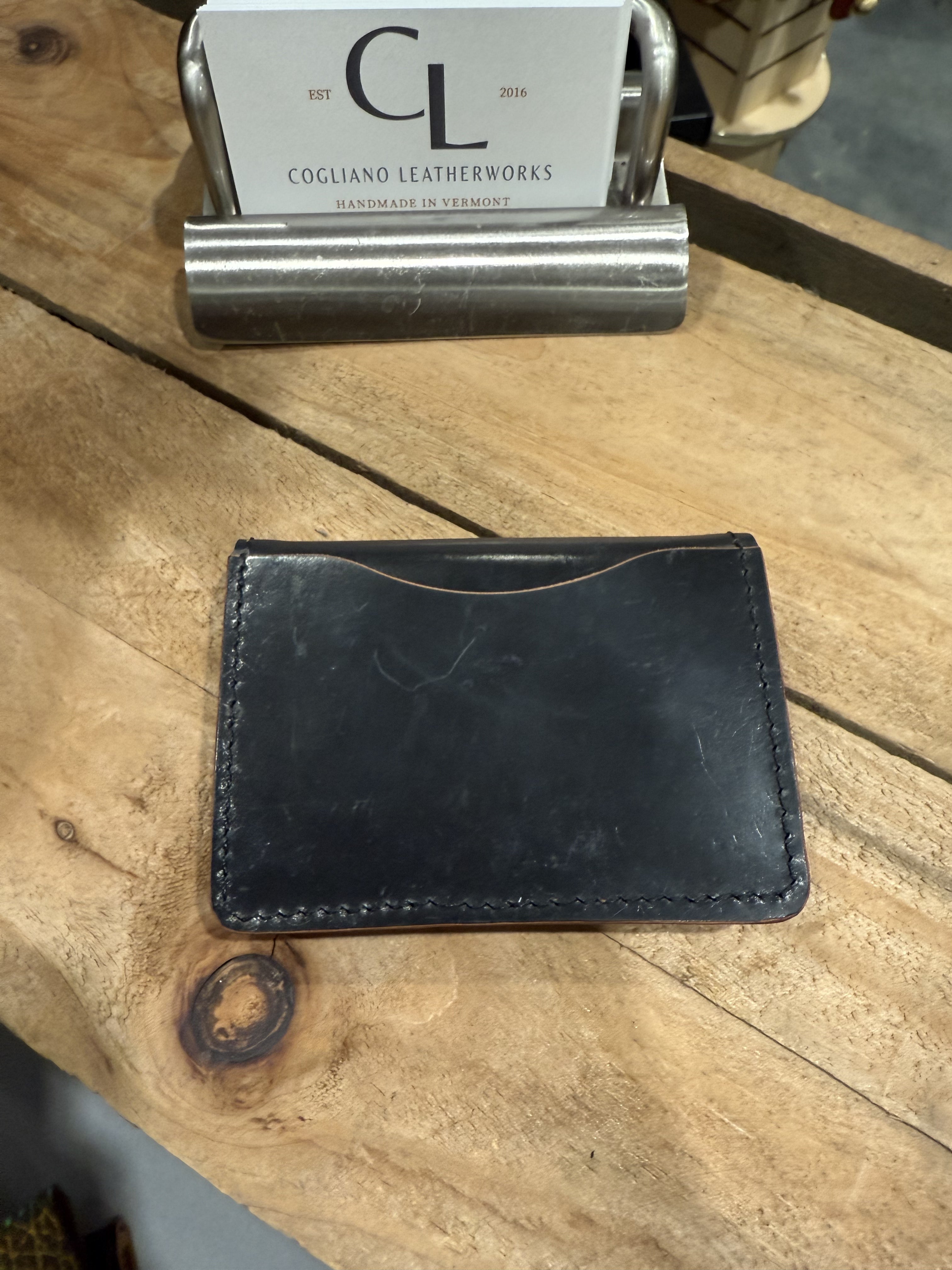 Gusset Snap Wallet