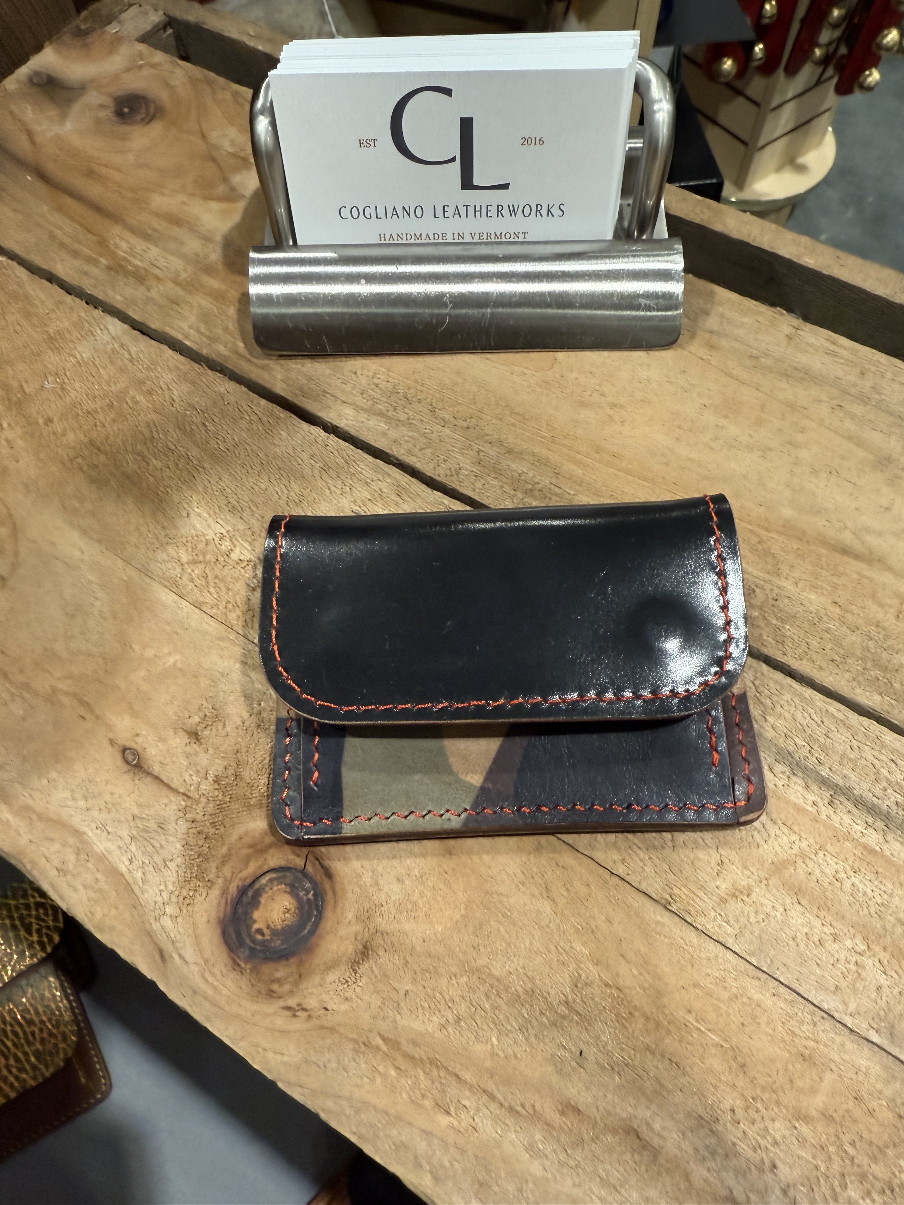 Gusset Snap Wallet