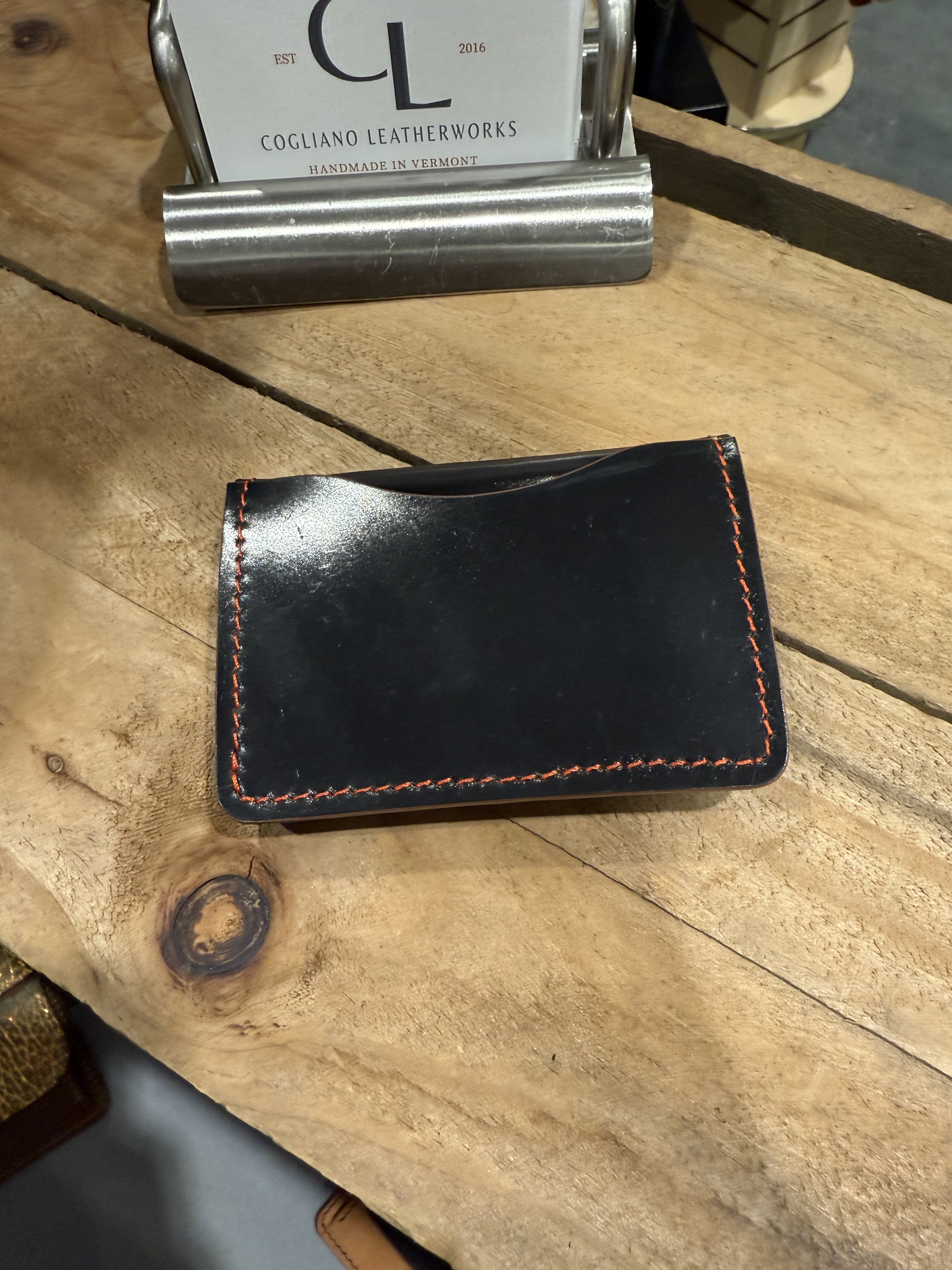 Gusset Snap Wallet