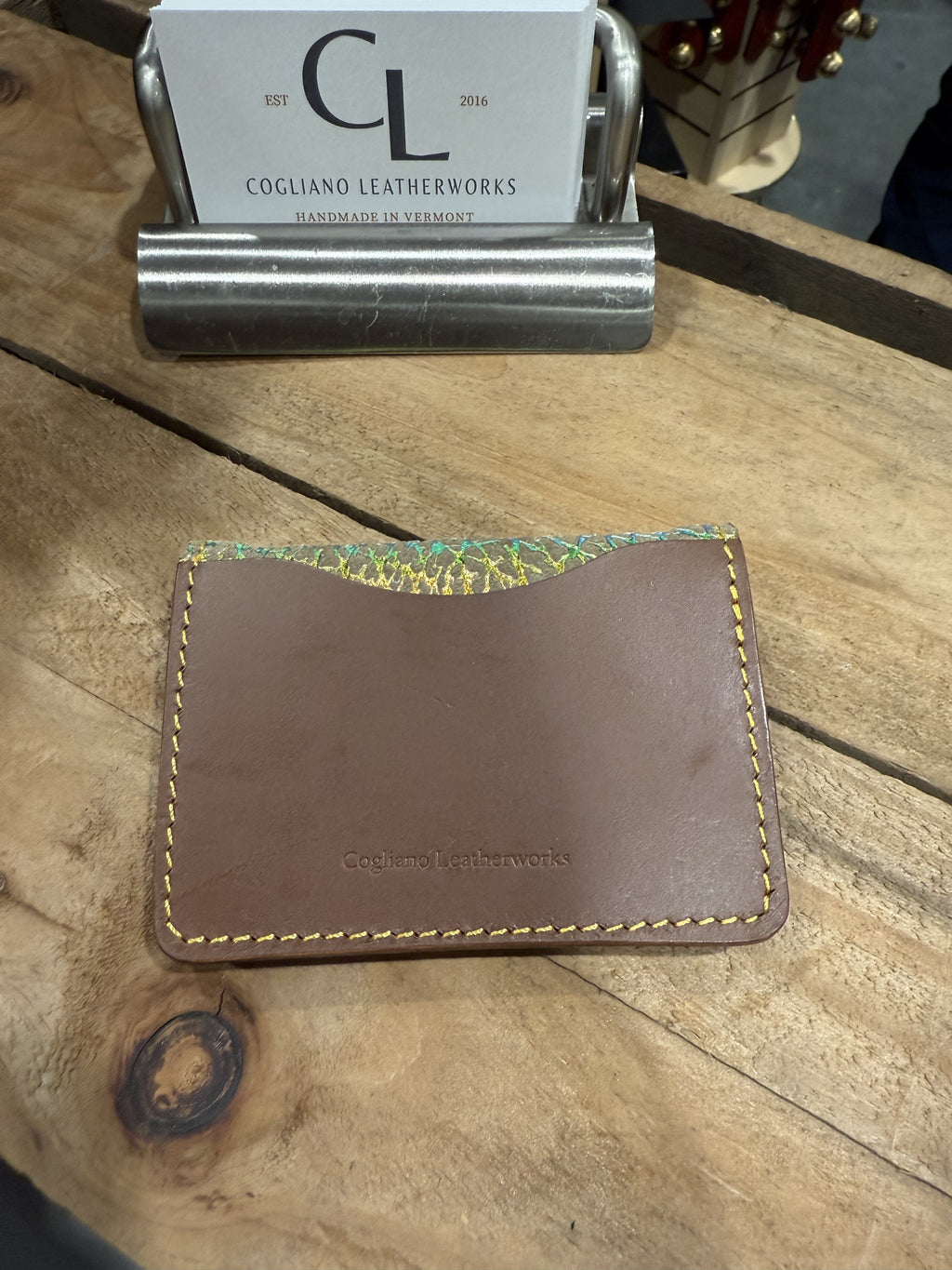 Gusset Snap Wallet