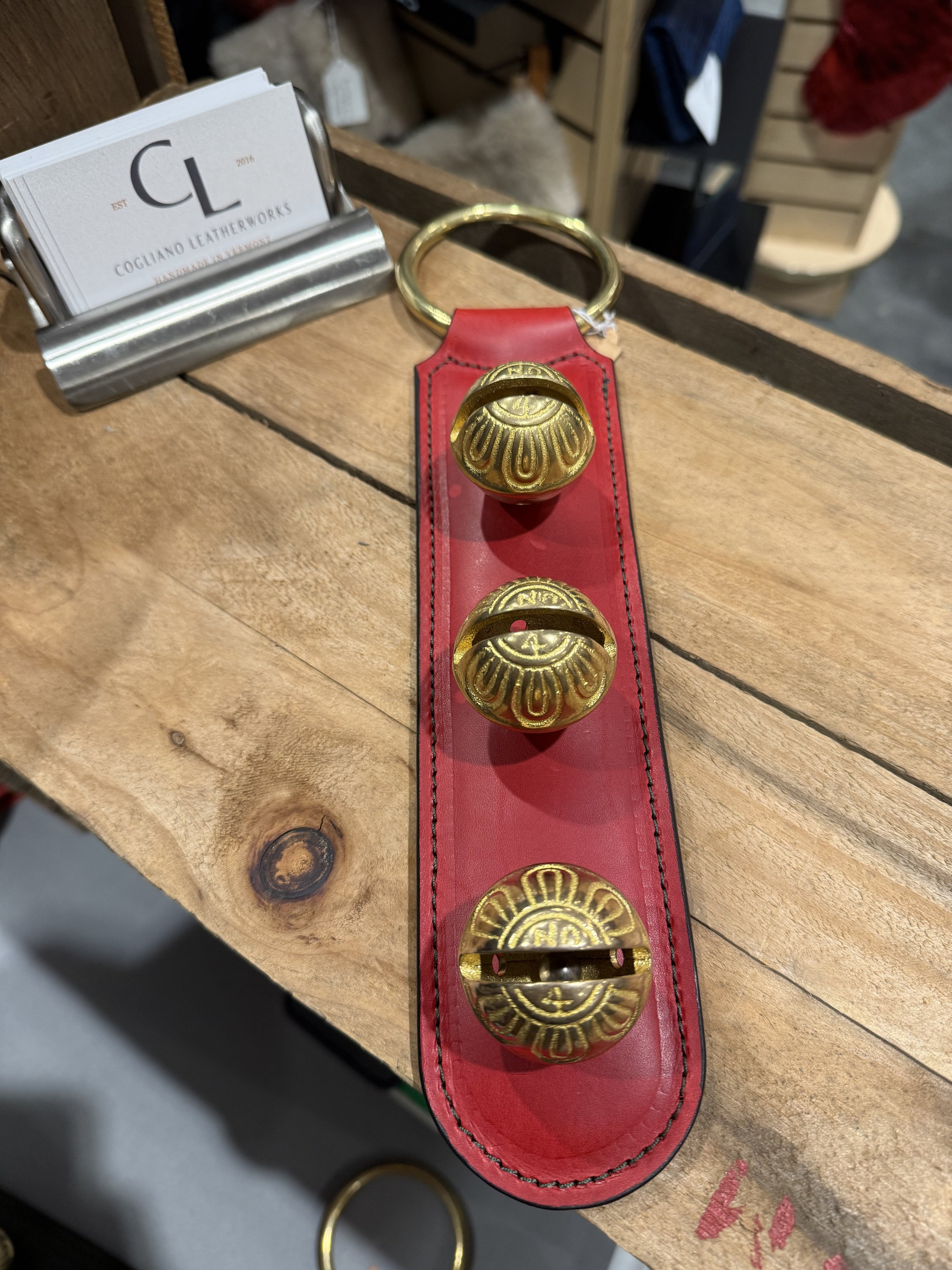 Sleigh Bell Door Hanger