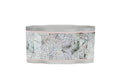 Nathalie Trad Jude Clutch Bag-Black Lip Hayang Shell x Stainless Steel x Rose Resin