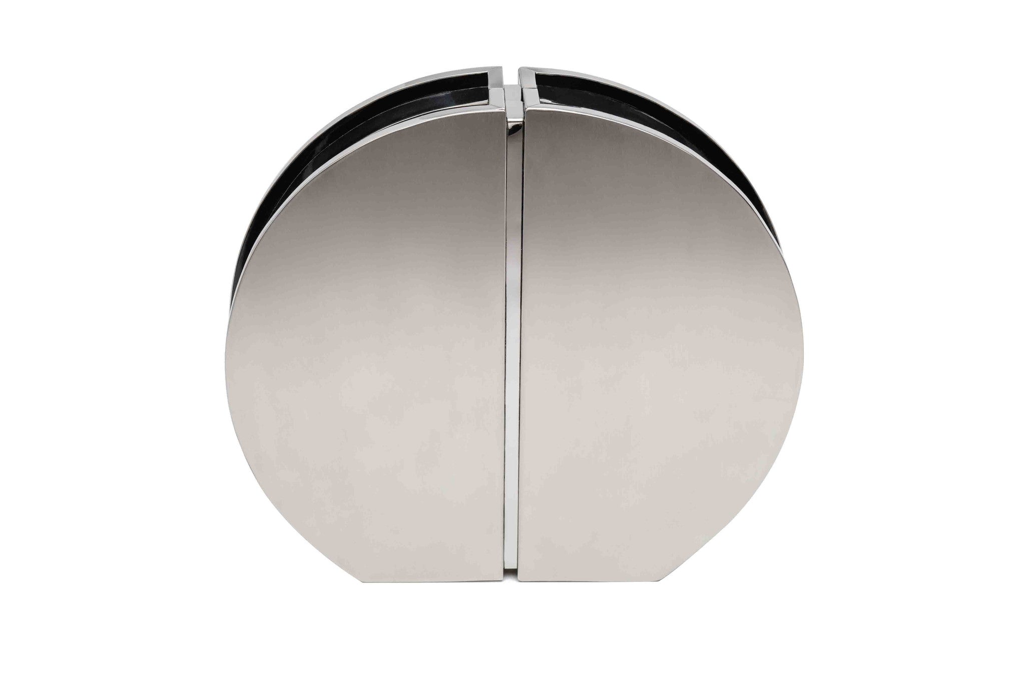 Nathalie Trad Milo Clutch Bag-Stainless Steel