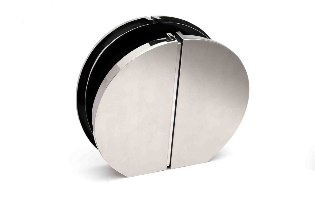 Nathalie Trad Milo Clutch Bag-Stainless Steel