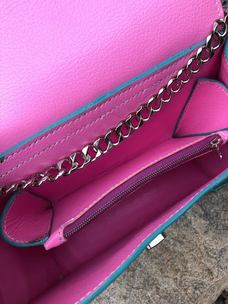 Tiffany Blue Alligator Handbag